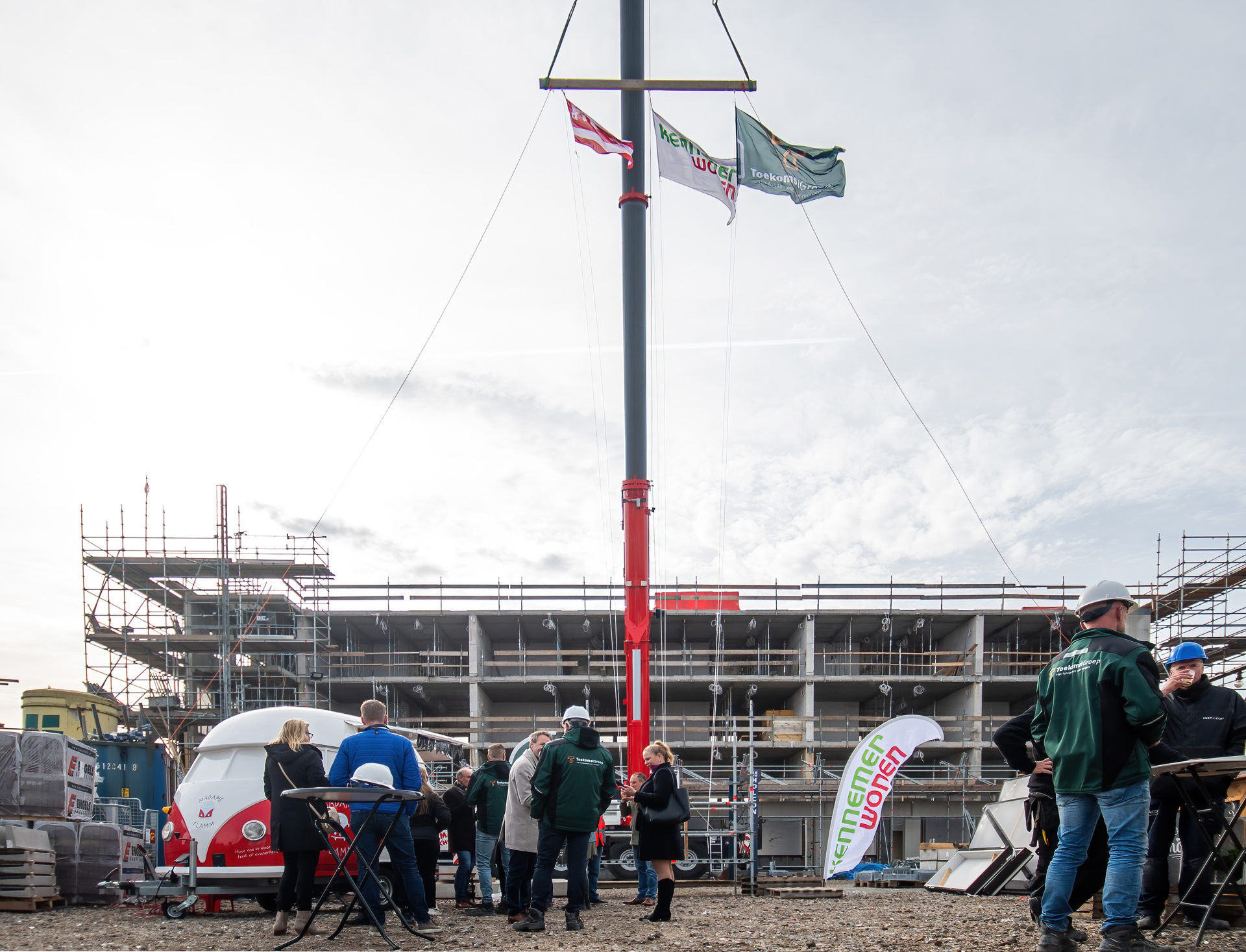 2. Hoogste Punt Vroonermeer Noord Vlaggen In De Top